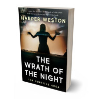 3D view of Premade Mystery & Thriller & Suspense Book Cover - Log Cabin