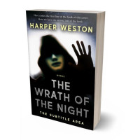 3D view of Premade Mystery & Thriller & Suspense Book Cover - Mist Gray