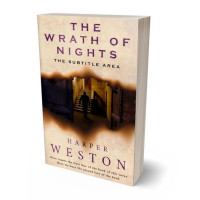 3D view of Premade Mystery & Thriller & Suspense Book Cover - Night Rider