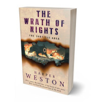 3D view of Premade Apocalyptica Book Cover - Hampton