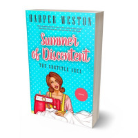 3D view of Premade Chick Lit Book Cover - Rose Fog