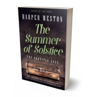 3D view of Premade Historical Book Cover - Thunder