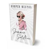 Tablet view of Ebb #24004 - Premade Abstract Book Cover