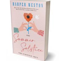 3D view of Premade Self-Improvement & Self-Help Book Cover - Oyster Pink