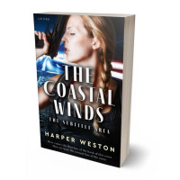 3D view of Premade Mystery & Thriller & Suspense Book Cover - Clam Shell