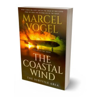 3D view of Premade Mystery & Thriller & Suspense Book Cover - Deep Bronze