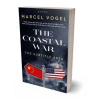 3D view of Premade Business Book Cover - Mirage