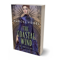 3D view of Premade Historical Book Cover - Blackcurrant