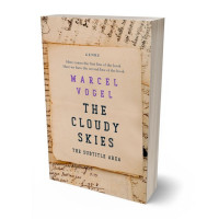 3D view of Premade Abstract Book Cover - Cameo