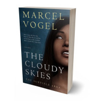 3D view of Premade Horror Book Cover - Outer Space