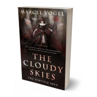 3D view of Premade Fantasy Book Cover - Cocoa Brown