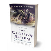 3D view of Premade Fantasy Book Cover - Bleached Cedar