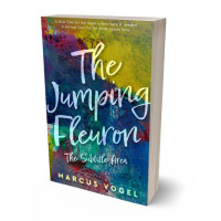 3D view of Premade Literary Fiction Book Cover - Oxford Blue