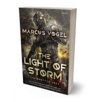 3D view of Premade Apocalyptica Book Cover - Birch