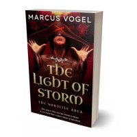 3D view of Premade Fantasy Book Cover - Graphite