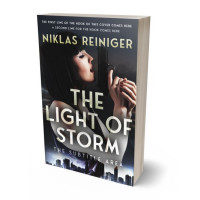 3D view of Premade Mystery & Thriller & Suspense Book Cover - Shark