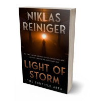 3D view of Premade Mystery & Thriller & Suspense Book Cover - Graphite