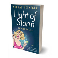 3D view of Premade Erotica Book Cover - Black