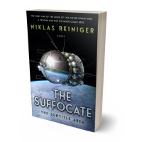3D view of Premade Science Fiction Book Cover - Heather