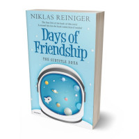 3D view of Premade Children's Book Cover - Powder Blue