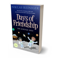 3D view of Premade Children's Book Cover - Violet