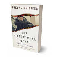 3D view of Premade Mystery & Thriller & Suspense Book Cover - Ship Gray