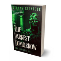 3D view of Premade Horror Book Cover - Hunter Green