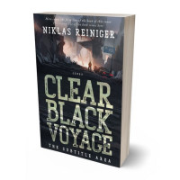 3D view of Premade Science Fiction Book Cover - Shark