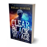 3D view of Premade Mystery & Thriller & Suspense Book Cover - Clam Shell