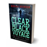 3D view of Premade Mystery & Thriller & Suspense Book Cover - Ebony