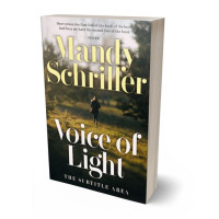 3D view of Premade Mystery & Thriller & Suspense Book Cover - White Rock