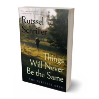 3D view of Premade Literary Fiction Book Cover - Akaroa