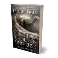 3D view of Premade Science Fiction Book Cover - Dune