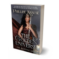 3D view of Premade Fantasy Book Cover - Thunder