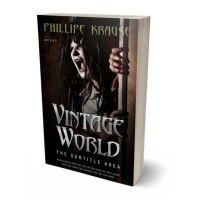 3D view of Premade Horror Book Cover - Night Rider