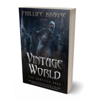 3D view of Premade Apocalyptica Book Cover - Shark