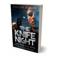 3D view of Premade Mystery & Thriller & Suspense Book Cover - Silk