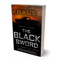 3D view of Premade Mystery & Thriller & Suspense Book Cover - Graphite