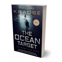 3D view of Premade Mystery & Thriller & Suspense Book Cover - Black