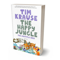 3D view of Premade Children's Book Cover - Regent Gray