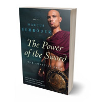 3D view of Premade Historical Book Cover - Shark