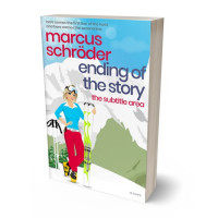 3D view of Premade Chick Lit Book Cover - Pale Leaf