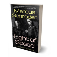 3D view of Premade Mystery & Thriller & Suspense Book Cover - Cod Gray