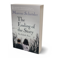 3D view of Premade Romance Book Cover - Cloudy