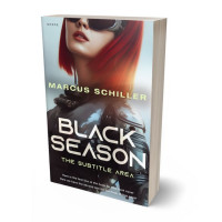 3D view of Premade Science Fiction Book Cover - Cocoa Brown