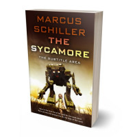 3D view of Premade Science Fiction Book Cover - Brandy