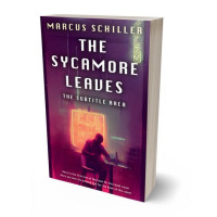 3D view of Premade Science Fiction Book Cover - Wine Berry