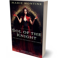 3D view of Premade Fantasy Book Cover - Asphalt