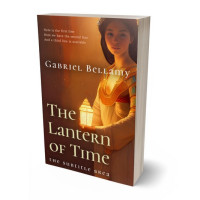 3D view of Premade Historical Book Cover - Metallic Copper