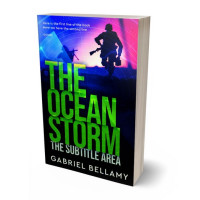 3D view of Premade Historical Book Cover - Black Pearl